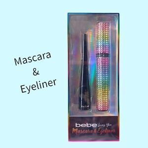 🛍️🔥SALE🔥🛍️ NWT BEBE Black Mascara & Eyeliner Set